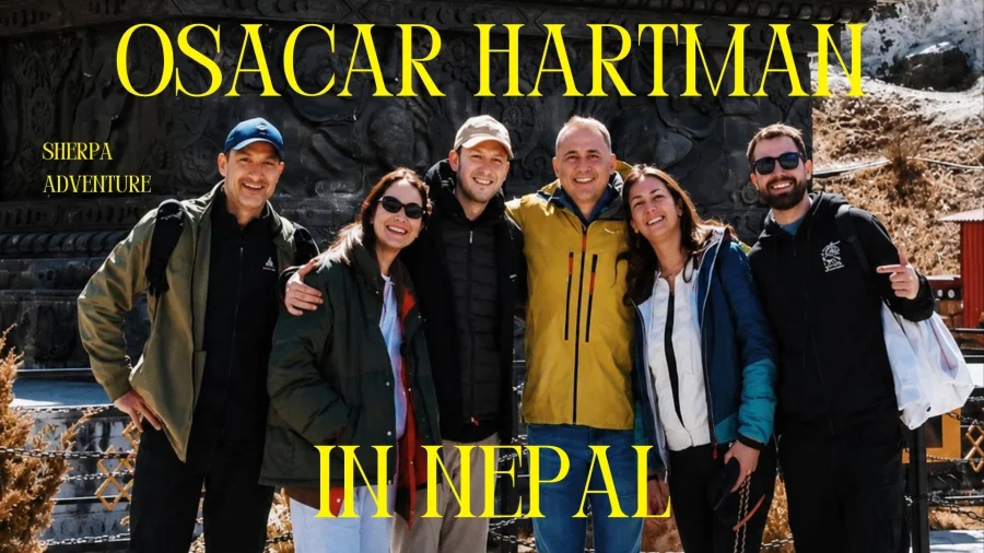 Oskar Hartmann’s Visit to Nepal with Sherpa Adventure